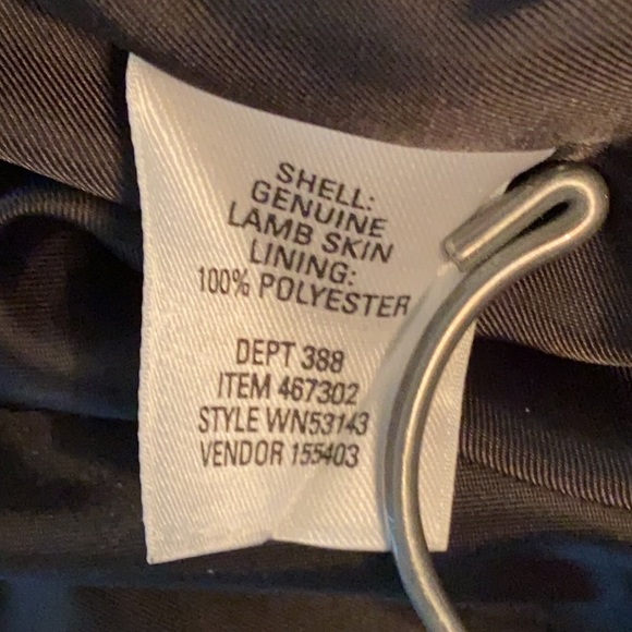 NORDSTROM Black Leather Pants - Picture 8 of 9